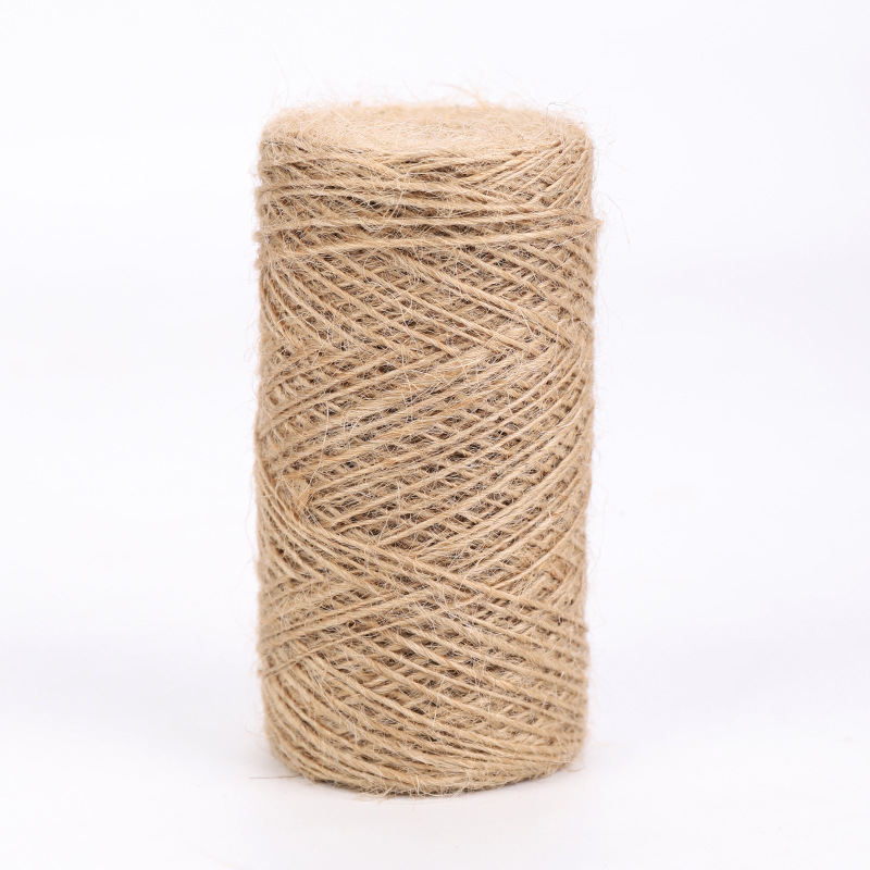 Natural Jute Twine Brown Twine String for Crafts, Wrapping, Crocheting and Gardening Applications: 1mmX200meters