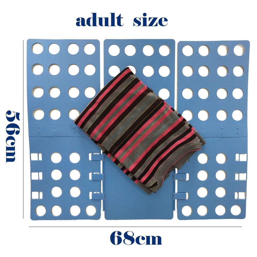 Adult Kids Magic Clothes Folding Board Save Time Quick Clothes Pins T Shirts Jumper Organizer Gadgets for Home Clothes Organizer