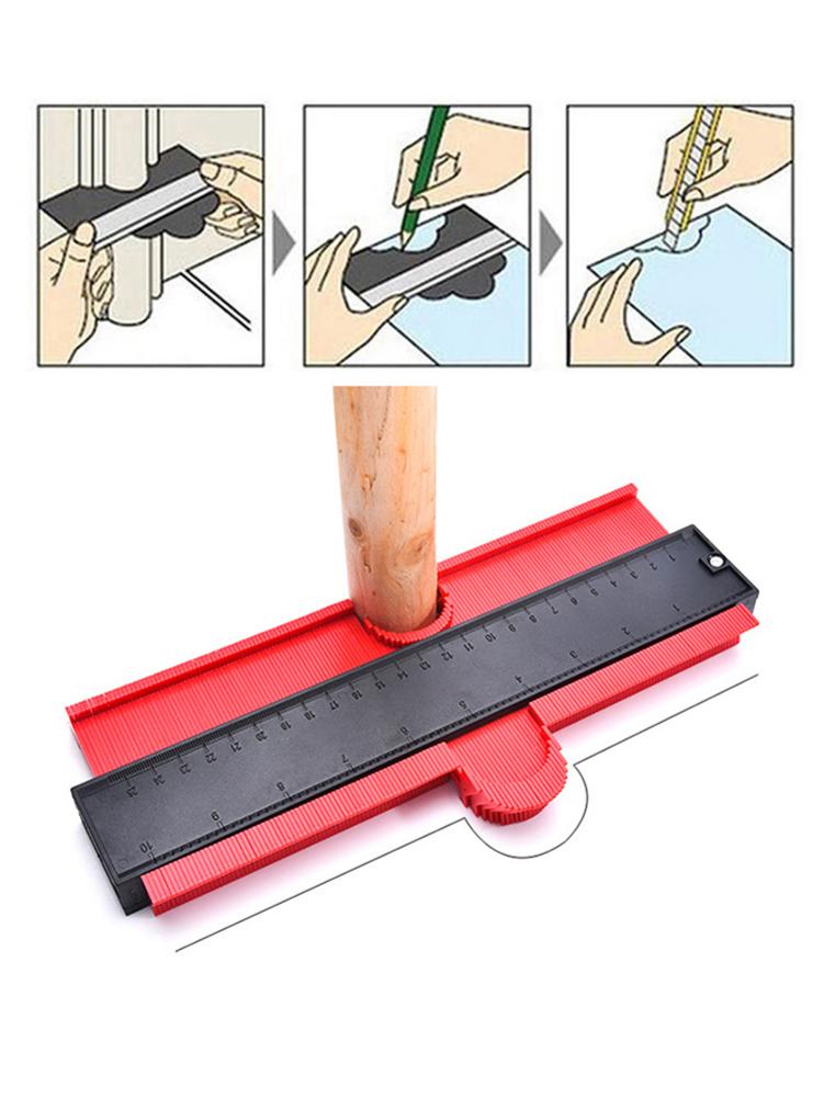 Contour Gauge Profile Woodworking Shape Tracing Template Measuring Tool Precisely Copy Irregular Shapes Profile Gauge Tool