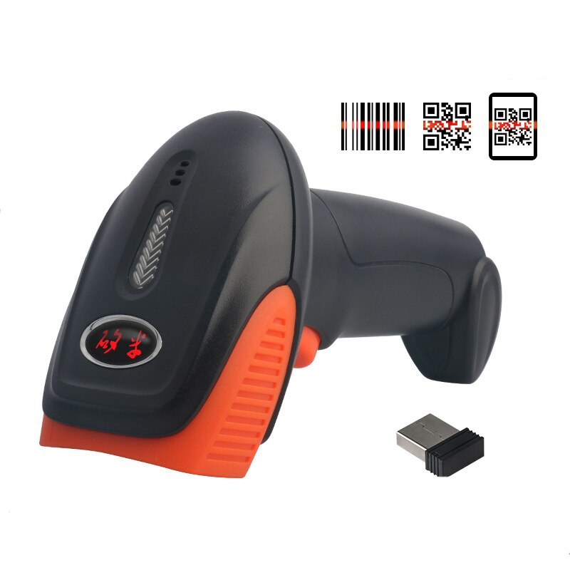 1D Code 2D Code Bedrade Draadloze Code Scanner Bluetooth Barcode Scanner Usb Scanner Code Scanner Supermarkt Kassier: 5600G-2D wireless