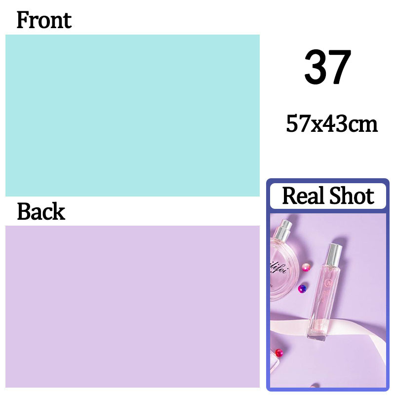 Cenários fotográficos papel de parede 57*43cm 2 lados cor sólida fundo adereços de papel para estúdio fotográfico produto de sessão cosméticos: Amarelo Fluorescente