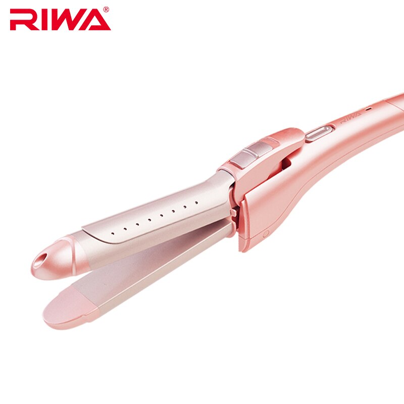 RIWA 2 in 1 Folding Styling Tool Temperature Control Curling For Hair Curler Iron Wet and Dry Ceramic Curling Irons RB-8309