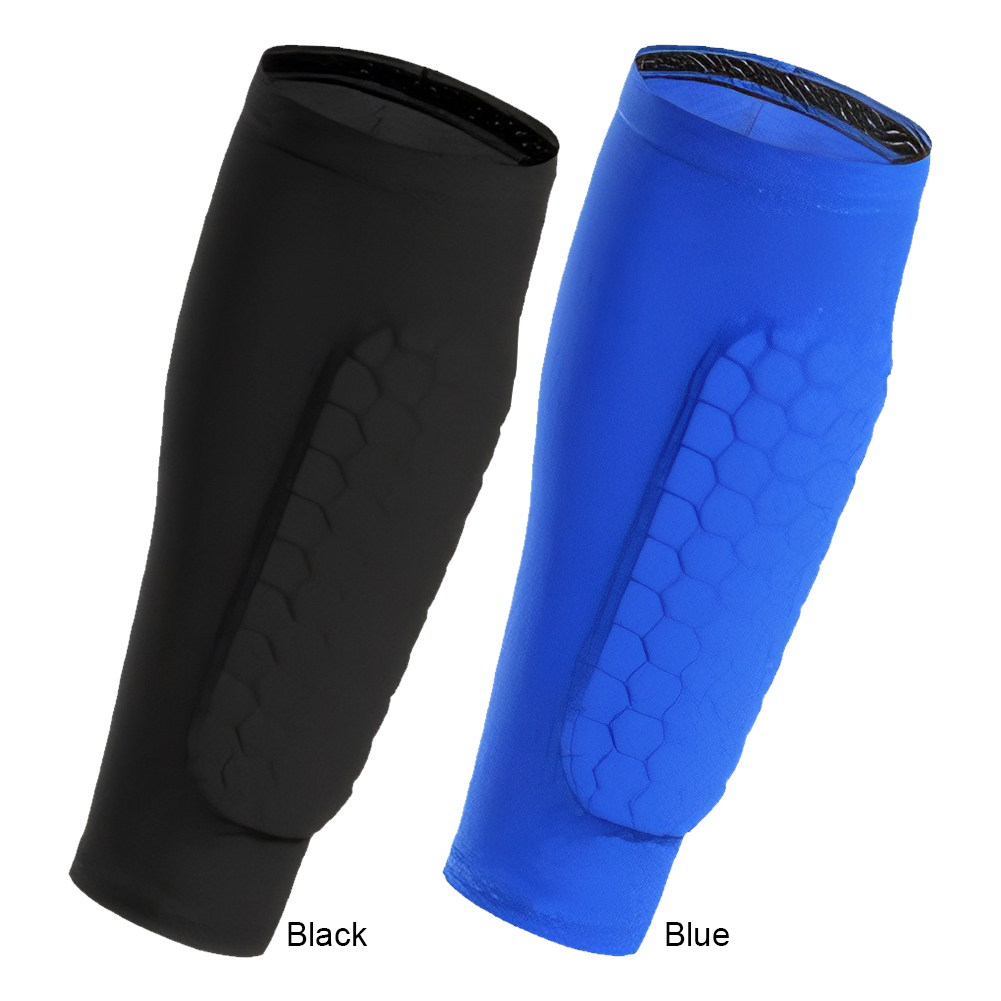 Espinilleras de fútbol, manga de compresión para pantorrilla, espinilleras deportivas cómodas, funda protectora antideslizante para pantorrilla para deportes físicos