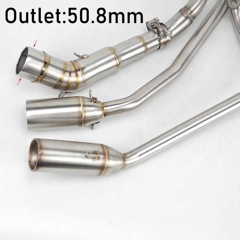 Slip On For Honda PCX 125 PCX 150 PCX125 - Motorcycle Exhaust Modified Front Connection Mid Link Pipe
