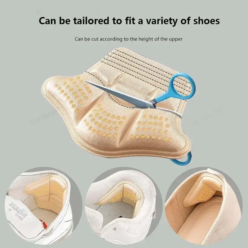 1 paar hielkussens - hielbescherming - inlegzolen voor te grote schoenen - hielkussen om schoenen te verminderen - hielinlegzolen