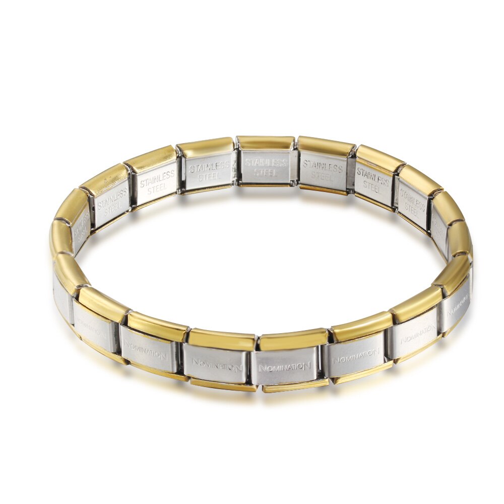 Viking Bracelet pulsera elástica de acero inoxidable señoras hombres pulsera de acero encantadora 9 Mm de ancho, 175 Mm de largo, pesa 15 gramos: silver