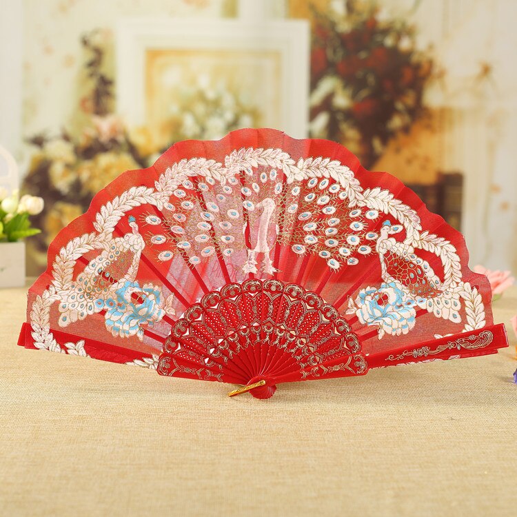 Kant Vrouwelijke Vouwen Ventilator En Ventilator Sub-Elegante En Elegante Chinese Stijl
