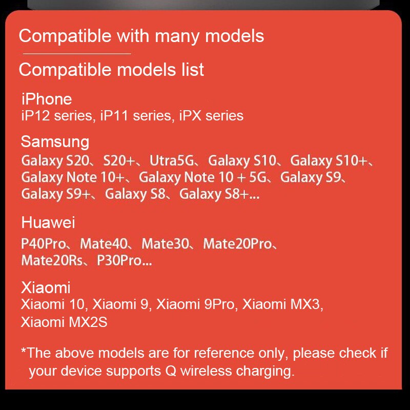 Qi Car Wireless Fast Charger Receiver Inductive Charger for iPhone 12 13 Pro Max Samsung Xiaomi Charging Phone Holder Dock 15W