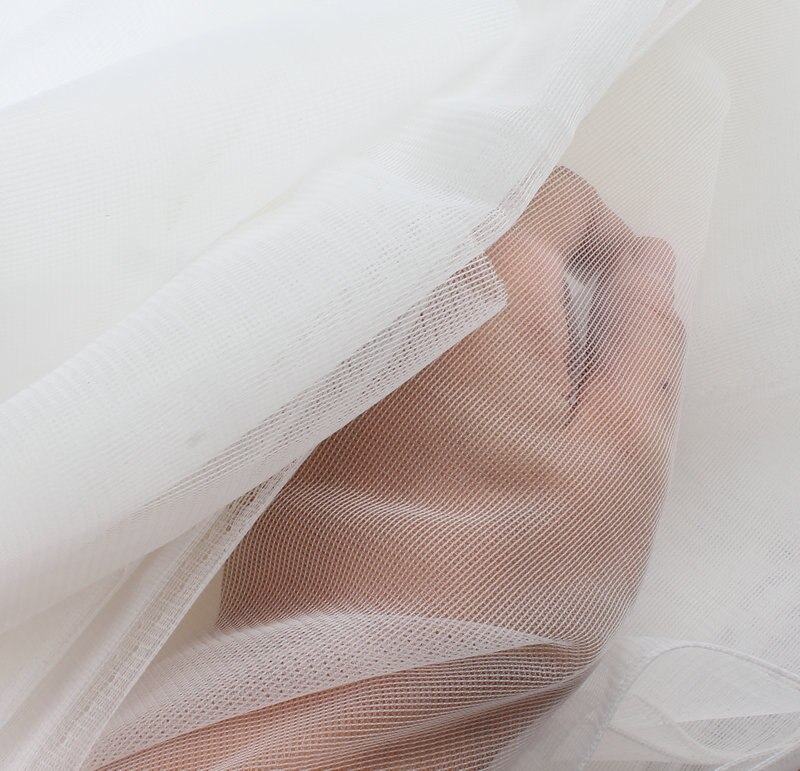 Tul de color nude para costura, malla suave fina de 160cm de ancho, 5 metros/lote, buena para vestido de corsés transparentes