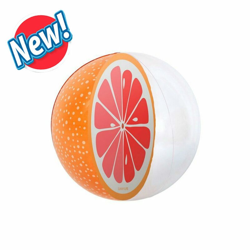 30cm Kinder Spaß Float Spielzeug Aufblasbare Wassermelone Orange Form Wasser Luftballons Sommer Schwimmen Pool Sport Ball