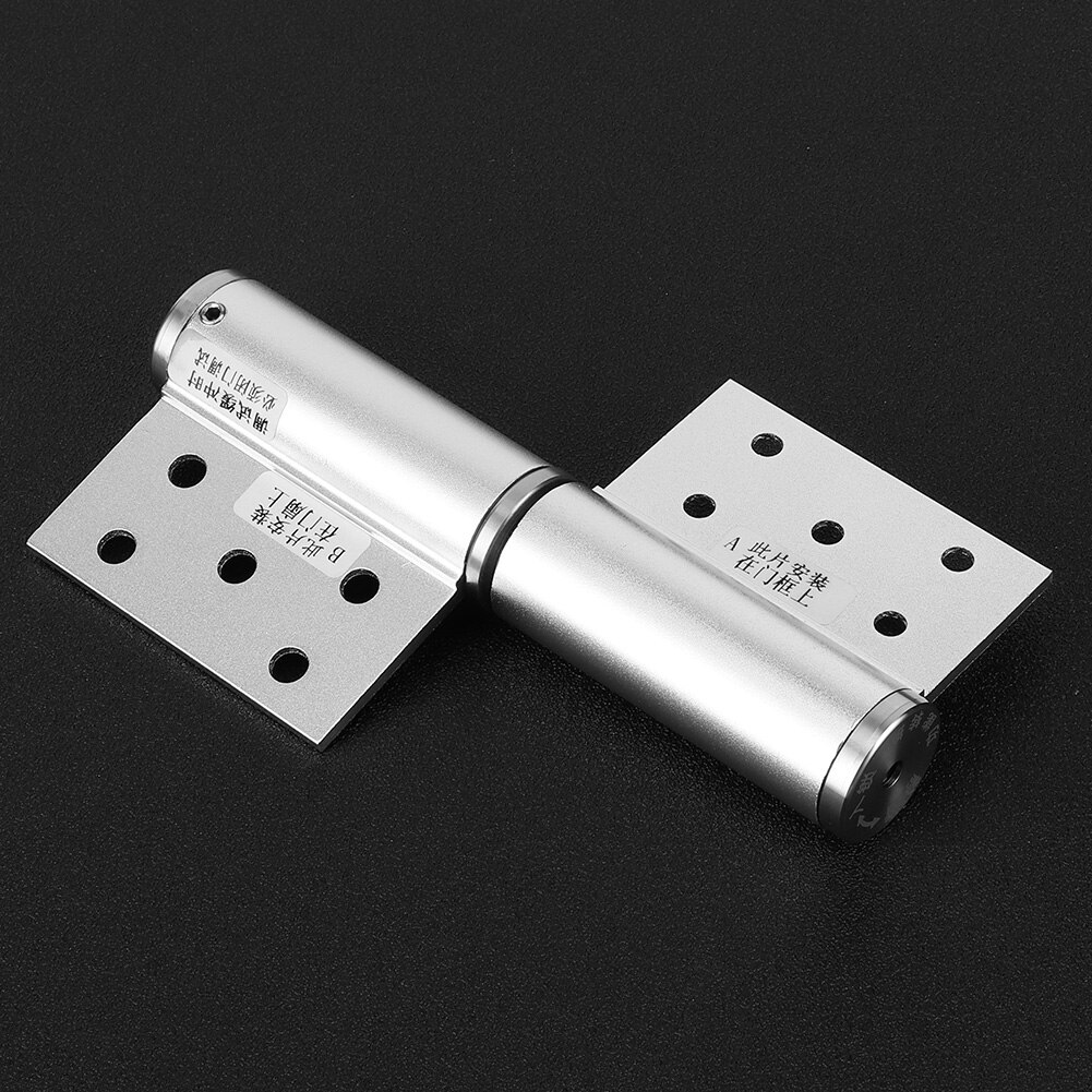 Aluminum Concealed Door Hinge Hydraulic Automatic Closing Spring Positioning Damping Door Closer Silent Hinge