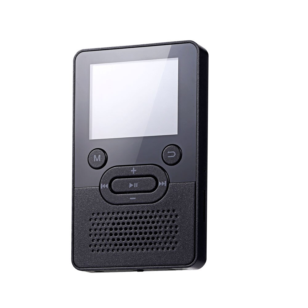 MP4 Musik Spieler T9 1,8 zoll 4GB/8GB Mini MP3 MP4 HIFI Musik Spieler Mini Walkman Unterstützung TXT E-buch Stoppuhr FM Recorder: Schwarz / 4GB
