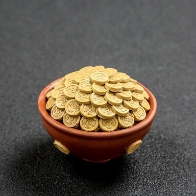 Sable violet chanceux thé ornements pour animaux de compagnie peut élever Boutique lingots Cornucopia zodiaque chien Wang Cai thé accessoires: B