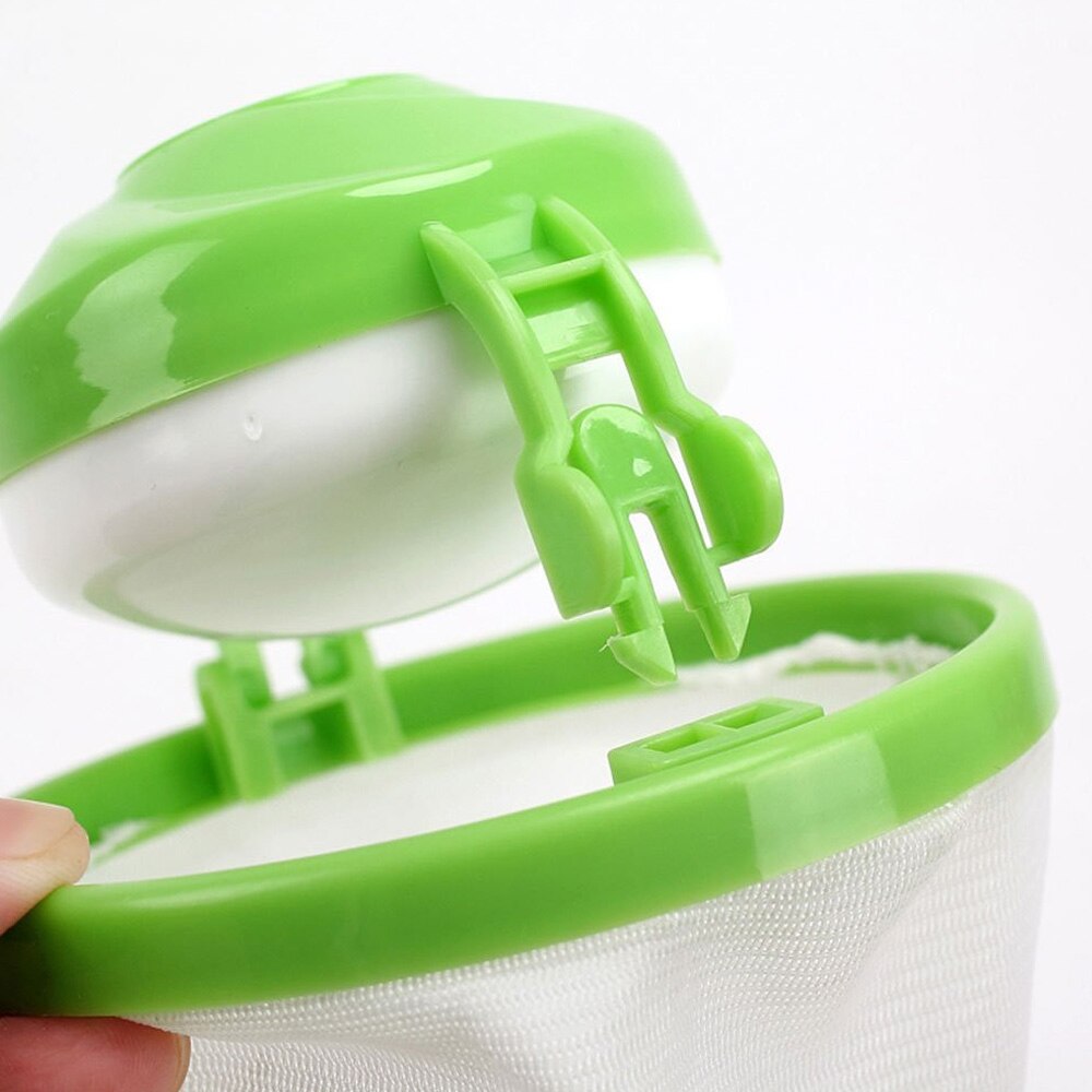 Laundry Bag Hair Catcher Mesh Pouches Filter Pet Fur Catcher Plastic Cleaning Tool Polyester Practical