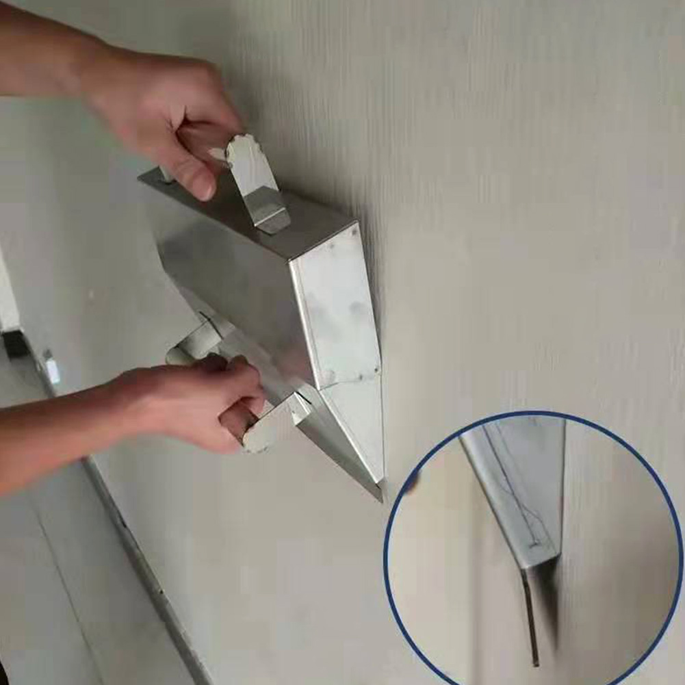 Plaster Scraper Hand Tool Wall Decoration Mortar Portable Anti Slip Cement High Performance Durable Easy Grip Stainless Steel: Plaster Scraper