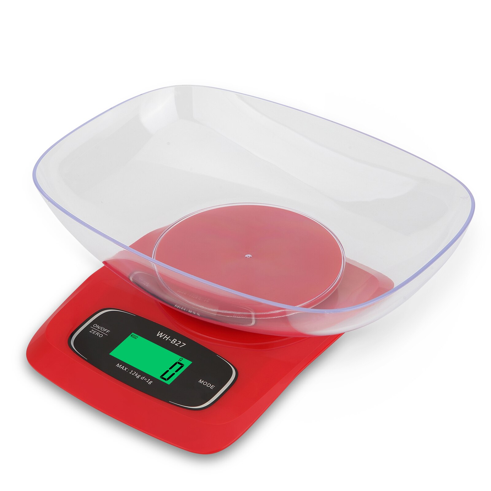 Electronic Kitchen Scale LED Display Screen Household Bake Accurancy Efficient High Range Big Bowl Multipurpose Scale