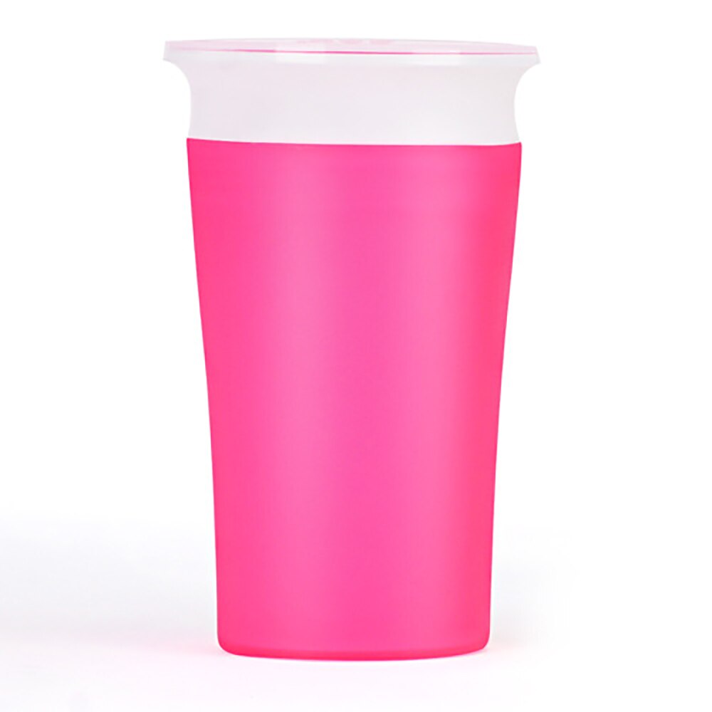 1Pc Children Toddler 360 Degree Training Drinking Cup Safe Non Spill Girl Boys Kids Trainer Cup Tumblers Drinkware: 4