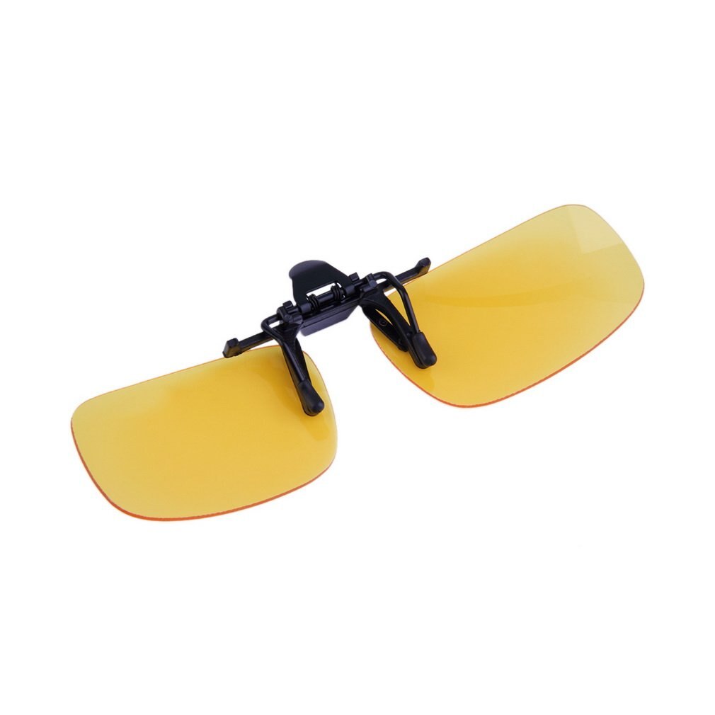 Rijden Night Clip-On Flip-Up Lens Zonnebril Cool Eyewear Clip Op Lens Anti-Uv 400 Unisex Voor Vrouwen & Mannen: Small Night