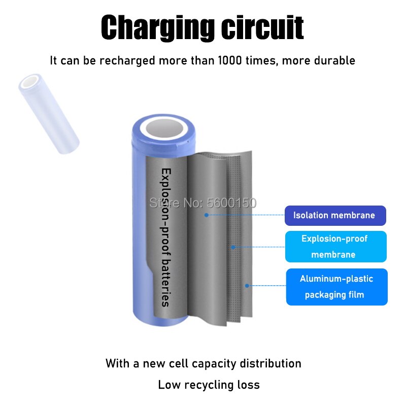 Batería de destornillador eléctrico de 12V, batería de litio recargable 18650, taladro eléctrico para el hogar