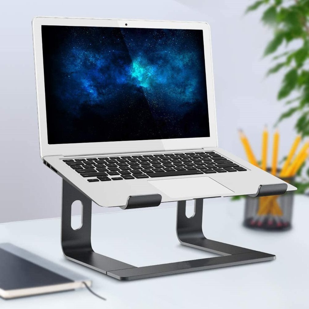 1 pcs Aluminum alloy notebook stand elevated stand computer desktop metal base cooling rack Laptop stand