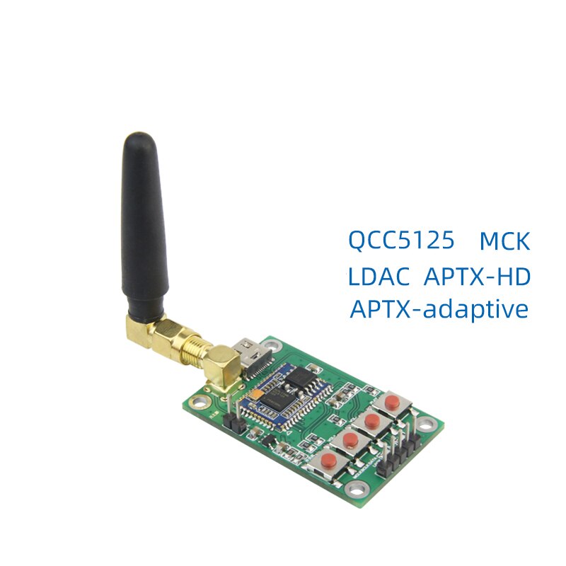 QCC5125 Lossless LDAC Bluetooth 5.0 Audio Board Upgrade CSR8675 APTX Adaptive/APTXLL/APTXHD 24BIT 96K