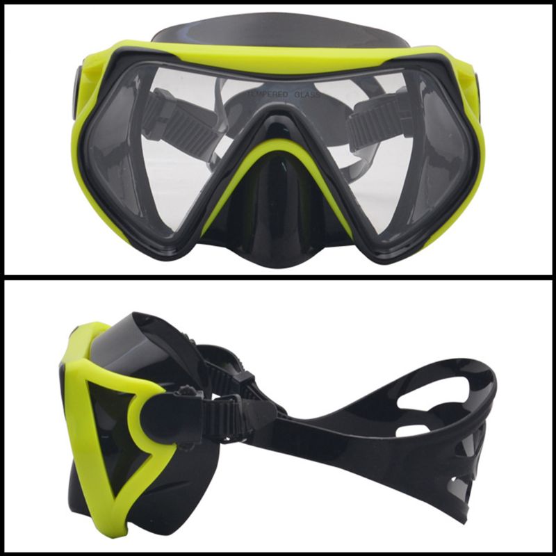 Adult Scuba Diving Mask Wide View Silicone Diving Goggle Underwater Salvage Diving Goggles Snorkeling Mask