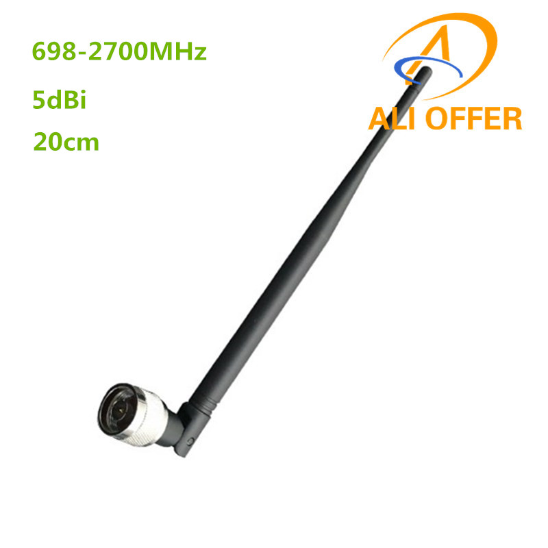 5dBi 4G Rubberen Antenne 698-2700 MHz Volledige Band Zweep Antenne voor 700/800/900/ 1800/1900/2100/2600/2700 MHz GSM 3G 4G LTE Mobiele Booster