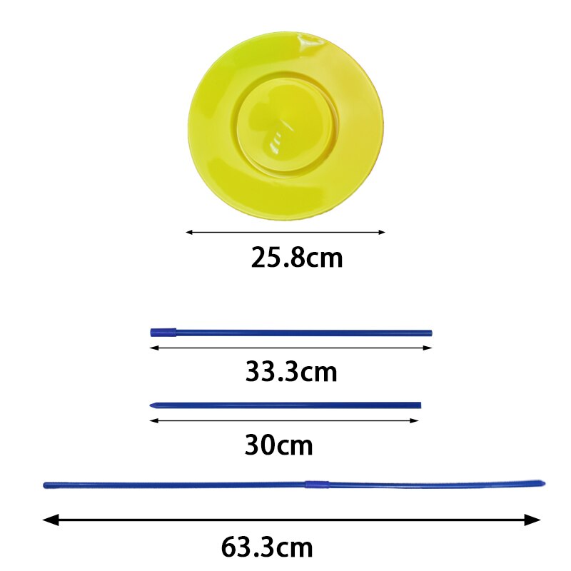 6pcs set Equilibrio Dischi Rotondo Turntable Giocoleria Giocattoli Per Bambini Puntelli di Prestazione Sensoriale Formazione Scuola Materna Gioco Per Bambini Giocattoli