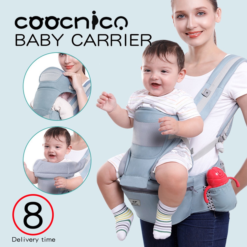 Ergonomische Babydrager Kangoeroe Wrap Sling Voor Pasgeborenen Dragen Voor Kinderen Baby Kid 0-36 Maanden
