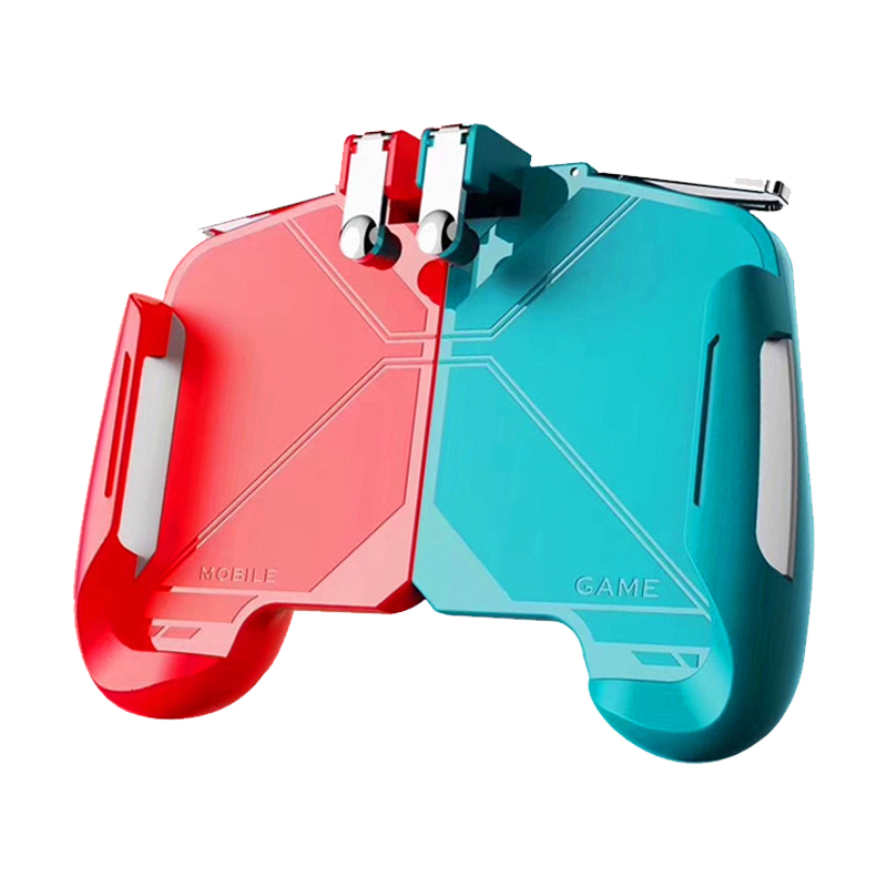 Data Frog Gamepad Joystick For PUBG Button Triggers Equipment Game Controller For iPhone Android Mobile Phone Joystick Gamepad: 02