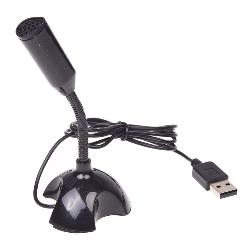 Usb-microfoon, web, flexibele microfoon met ruisonderdrukking voor mac, pc, laptopstandaard: Default Title