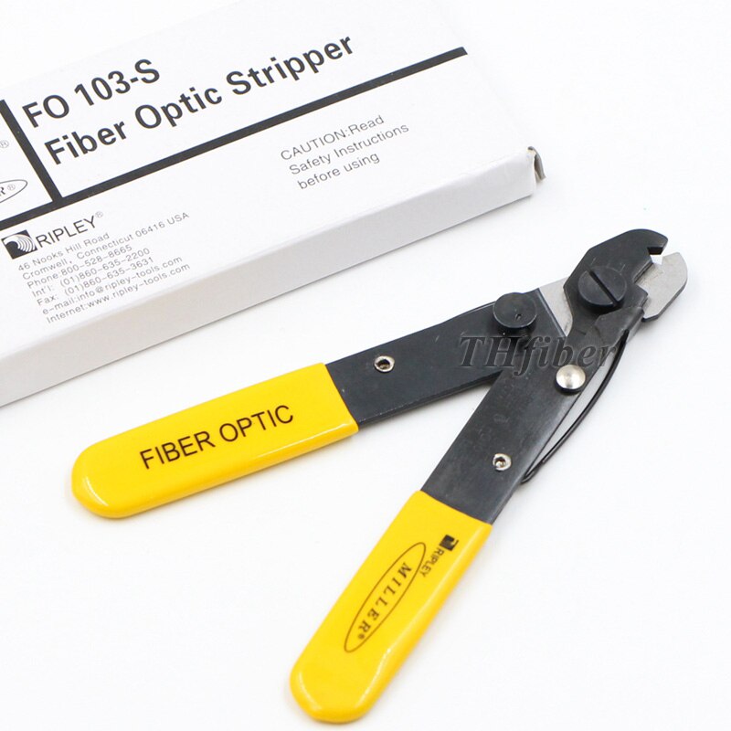 Miller Glasvezel Striptang Enkel Gat Een Poort Fiber Optische Stripper FO 103-S