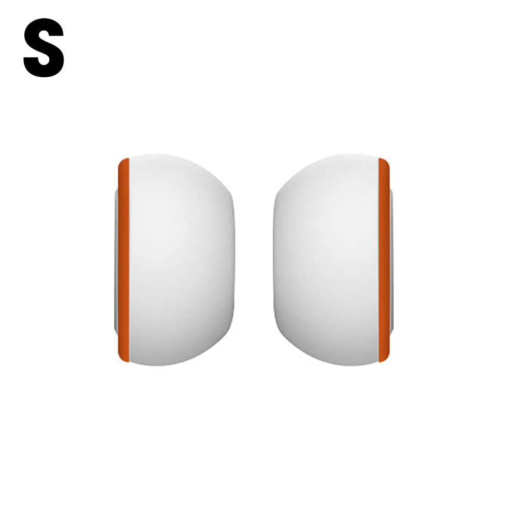 Pour Airpods Pro 1/2 génération embouts d'oreille liquide Silicone bouchon d'oreille écouteurs insonorisés bouchons d'oreilles pour Apple Air pods Pro: S / Neige