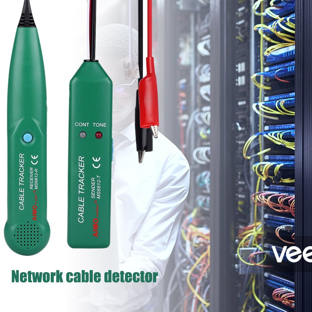 1 pcs 6F22 (9V) Telephone Phone Wire Network Cable Tester Line Tracker for AIMO MS6812 (MS6812-T & MS6812-R)