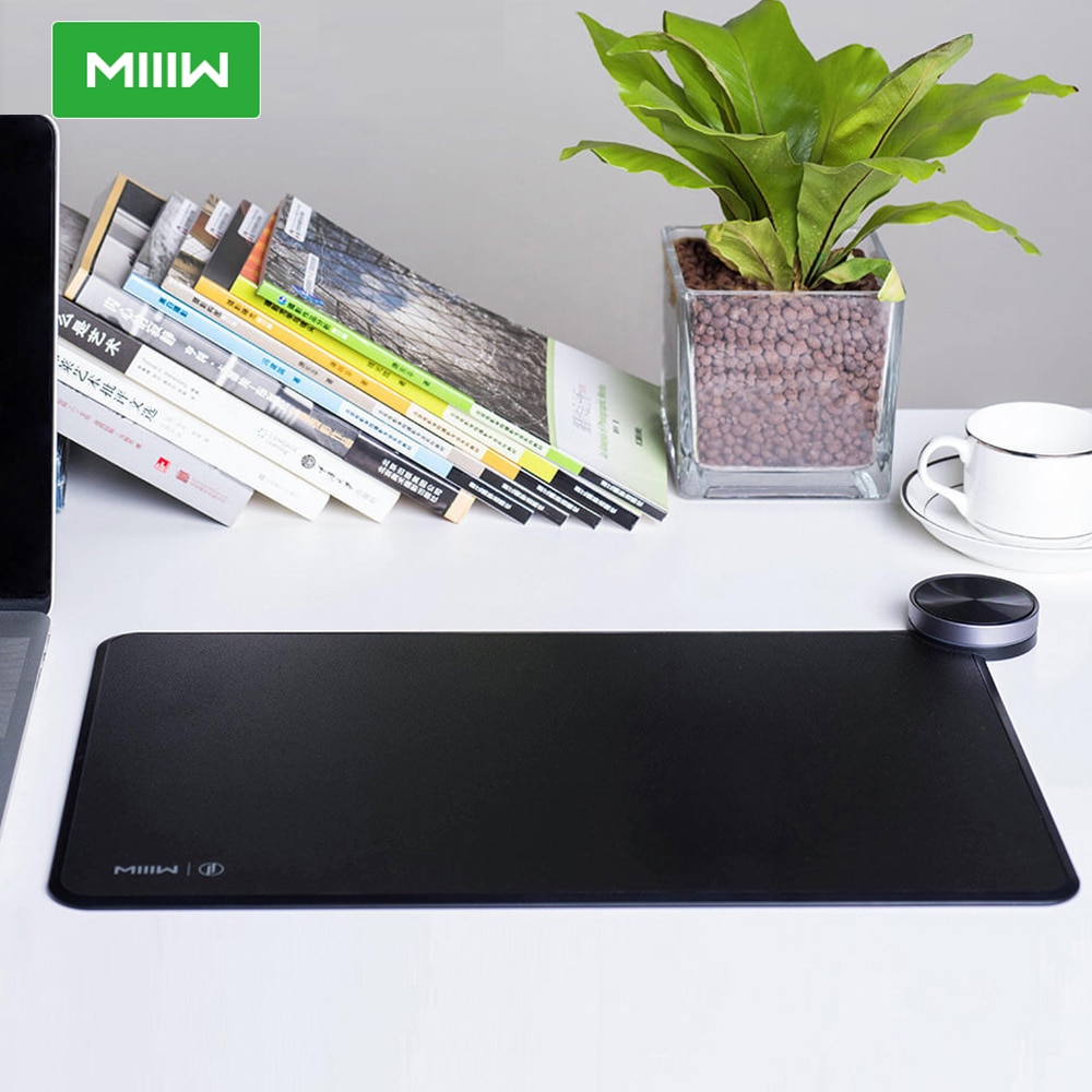 MIIIW Mouse Pad Smart Qi Standard Support Mix2S Wireless Charging Mousepad ABS Mouse Mat RGB Light Mouse Pad