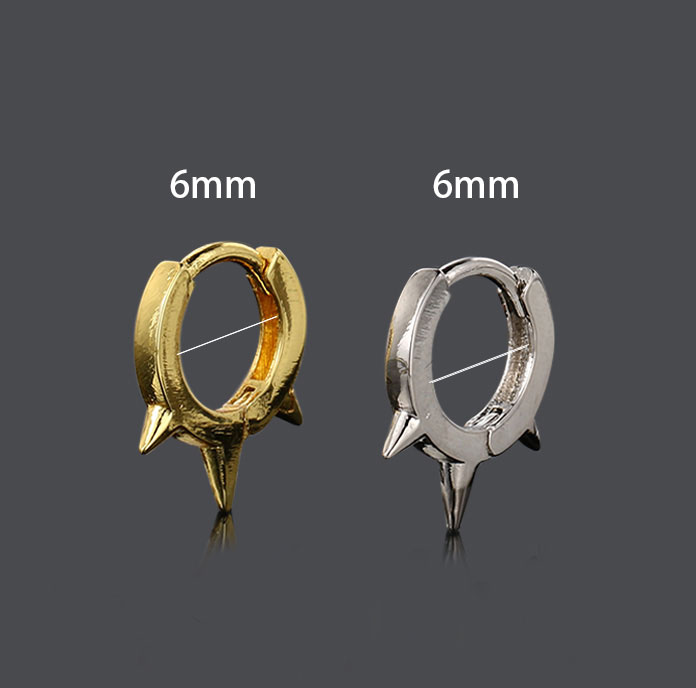 Conch Rook Helix Tragus Lobe Chain Hoop Earrings Zircon Cartilage Stainless Steel Stud Earring Piercing Jewelry
