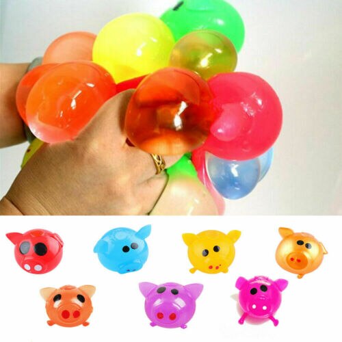Leuke Jello Varken Anti Stress Water Varken Bal Vent Speelgoed Ontluchting Kleverige Squeeze Speelgoed