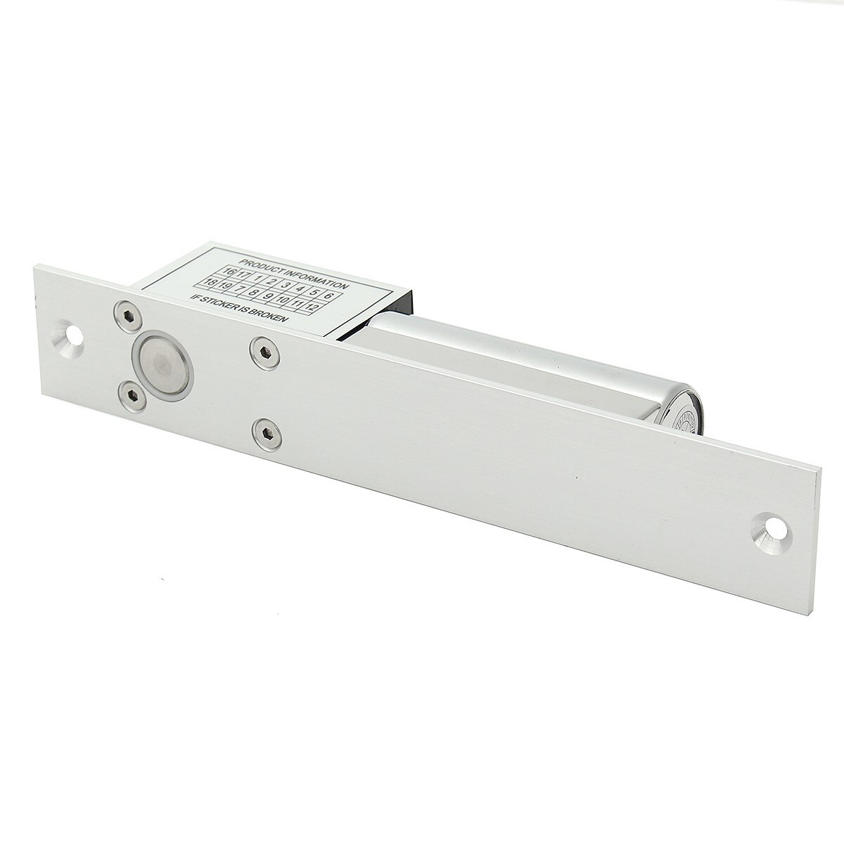 Door Home Security Safurance 12V Electric Mortise Lock Magnetic Concealed For Access Control Wood Metal