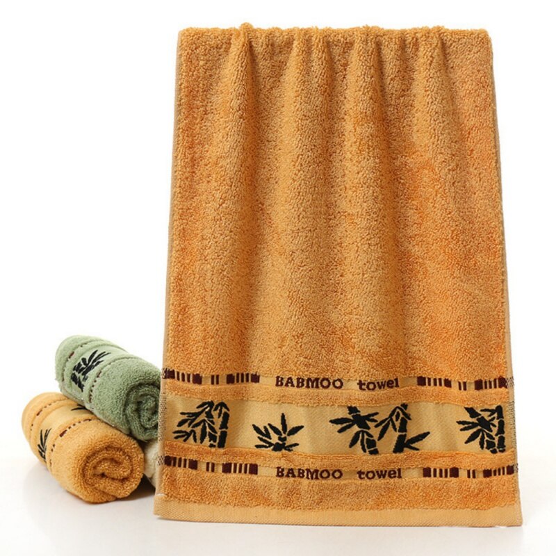 75cm Bamboo Soft Bamboo fiber Towel Bath Beach Bathroom Hand Hair Terry Towel for Kids Adults Home Textile House Cleaning Towel