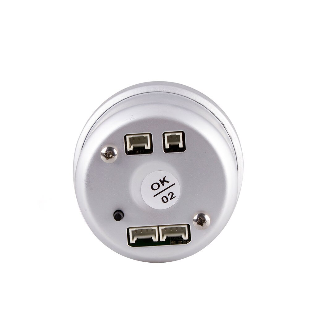 12V 60MM Auto Olie Manometers 0-10 Bar Oliedruk Sensor Met Rood & wit Verlichting auto meter olie druk brandstof druk auto