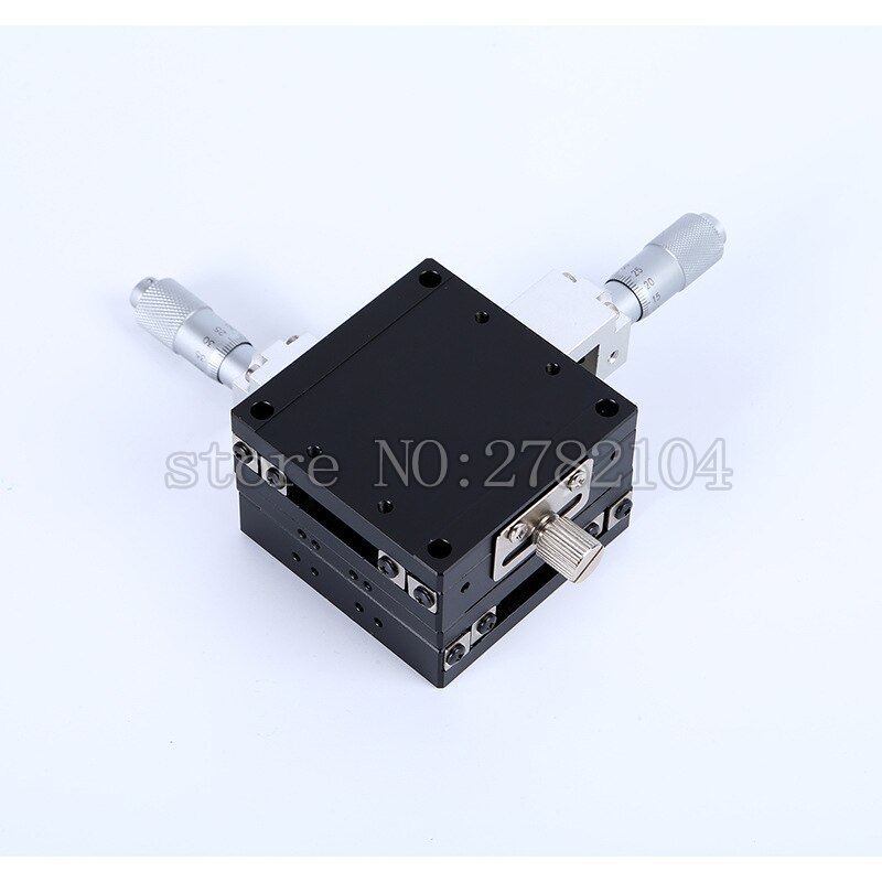 60*60mm 13mm xy akse trin udskiftning lineært trin kugleleje manuelt platform tuning glidebord stål rulle type