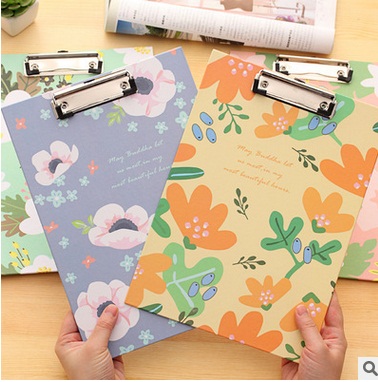 A4 Cute paper folders stationery folder paper clipboard writing pads board portfolio tablet tablet paper student writing folder
