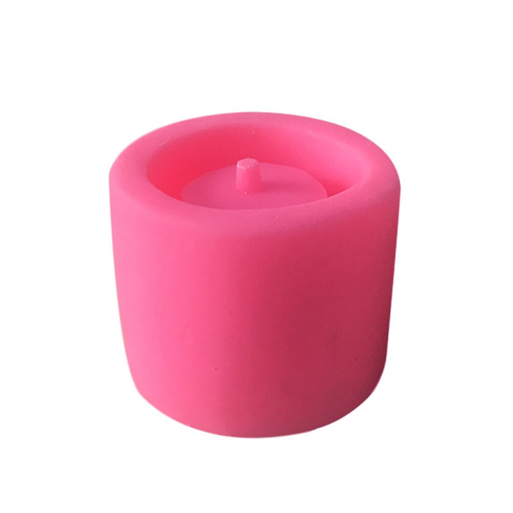 Silicone Mold Round Mini Succulent Pot in Flower Pots Plant Set Cement Pot Handmade Clay Craft Heat Resistant Succulent Pot Mold: Default Title