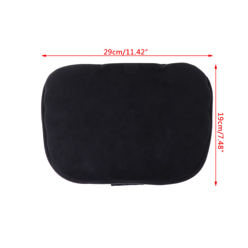2pcs Car Headrest Maybach S Class Ultra Soft Pillow Suede Fabric For Mercedes-Benz 29*19cm Back Cushion Accessories