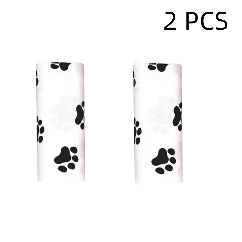 Coffee Cup Pet Garbage Bag Dispenser, Portable Outdoor Dog Walking Toilet Picking Garbage Bag Storage: Mustard Yellow