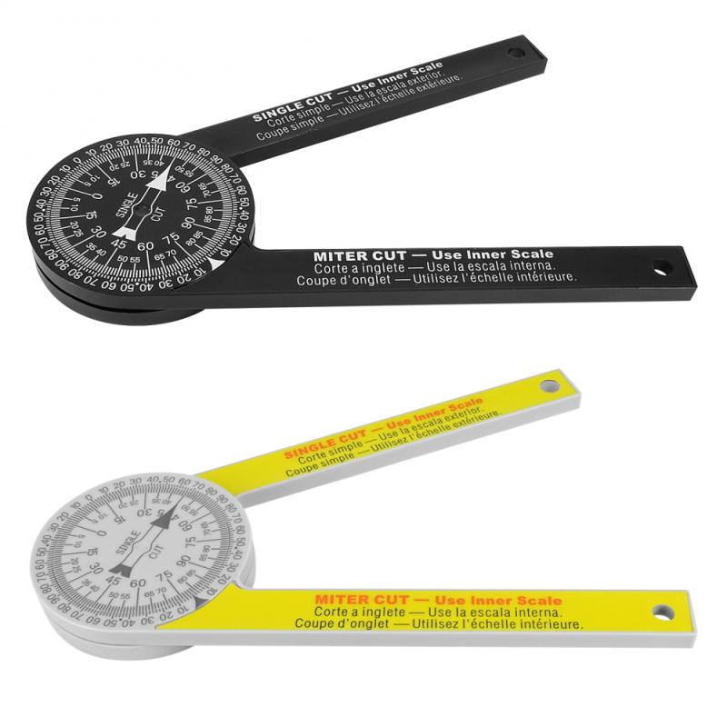 1PC Miter Saw Protractor ABS Digital Protractor Ruler Inclinometer Protractor Miter Saw Angle Level Meter Measuring Tool