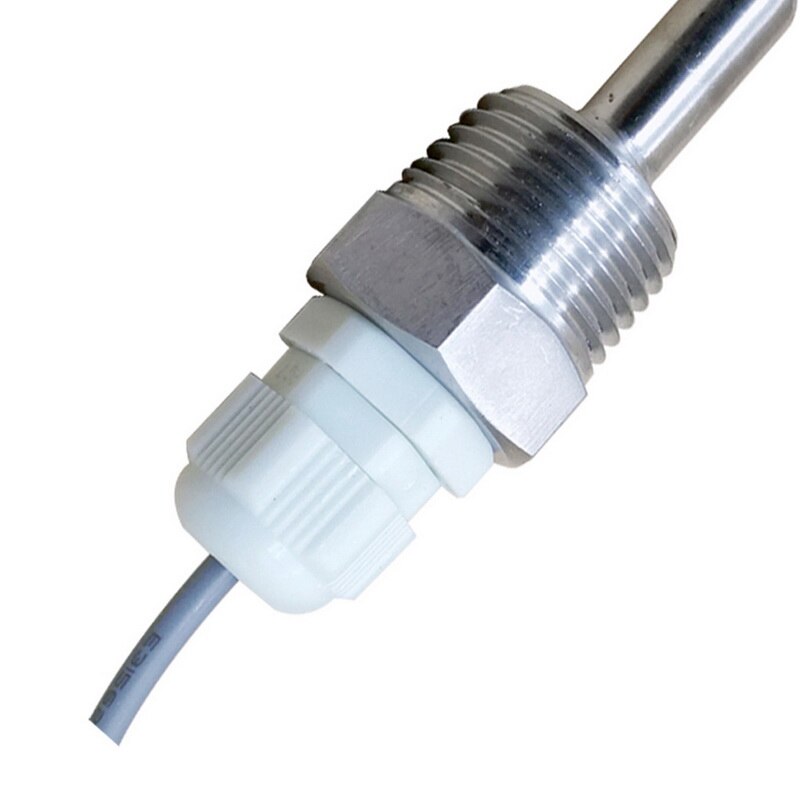 50-200mm rustfri stålbrønd 1/2 "npt gevind til temperaturfølere