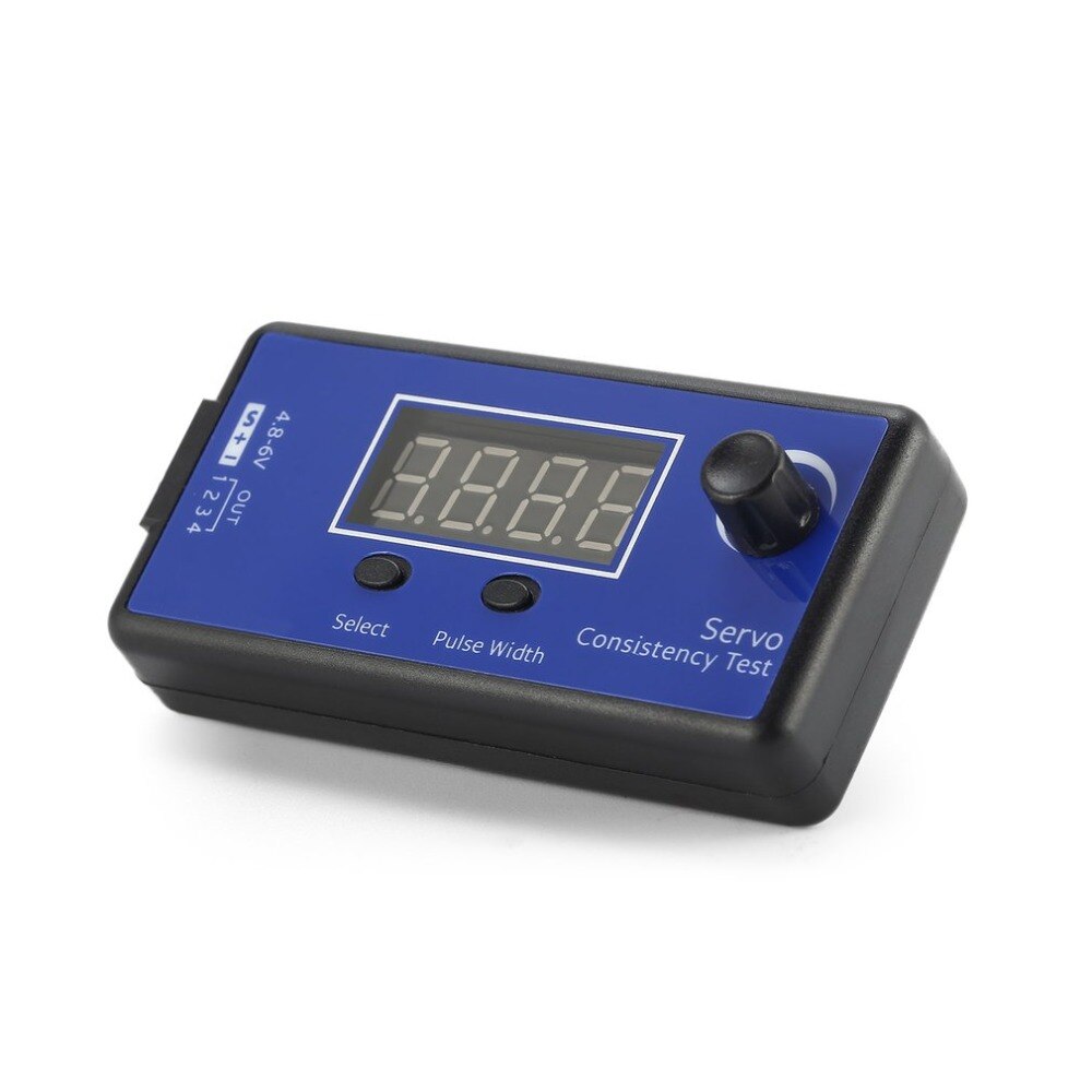 OCDAY Digital Servo/ESC Tester - 4.8-6V - 3 Modes - til RC Helikopter, Fly, Bil
