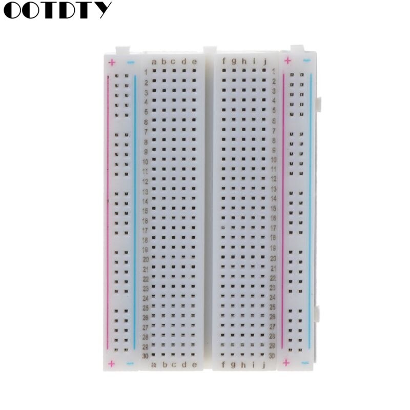 400 Tie Punten Universal Solderless Pcb Breadboard Mini Test Protoboard