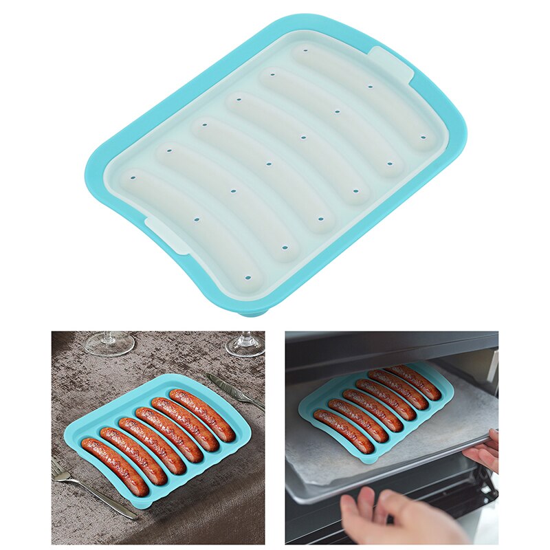 Children's Dog Ham Mold Made of Silica Gel Self-made Diy Mold for Egg Sausage and Baby's Supplementary Sausage Mold